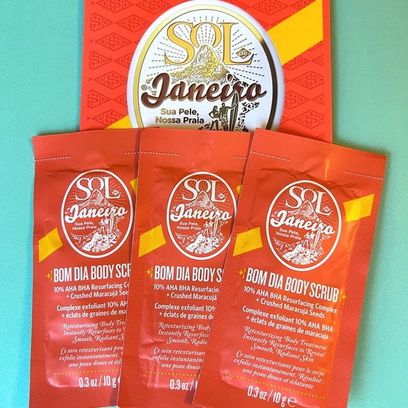 Sol de Janeiro Other - Sol de Janeiro Bom Dia Body Scrub 3x Sample Packets